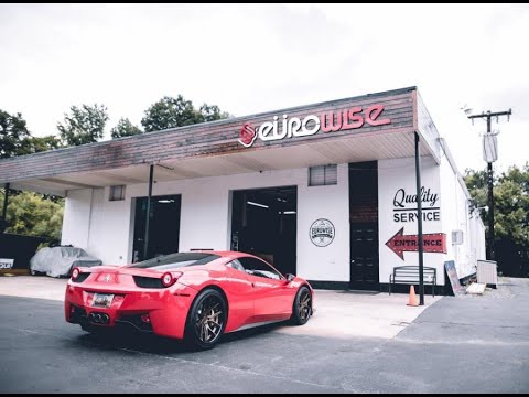 EuroWise European performance shop exterior in Charlotte, NC